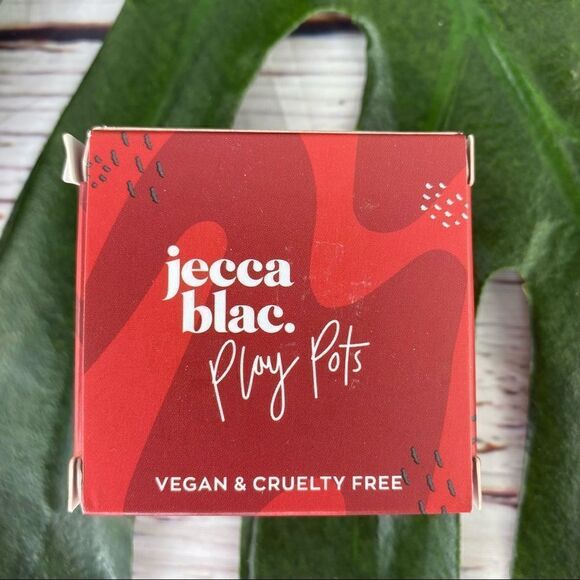 Jecca Blac Play Pots Red Touch Satin Finish Cream Pigment For Eyes Lips Cheeks - Picture 4 of 7